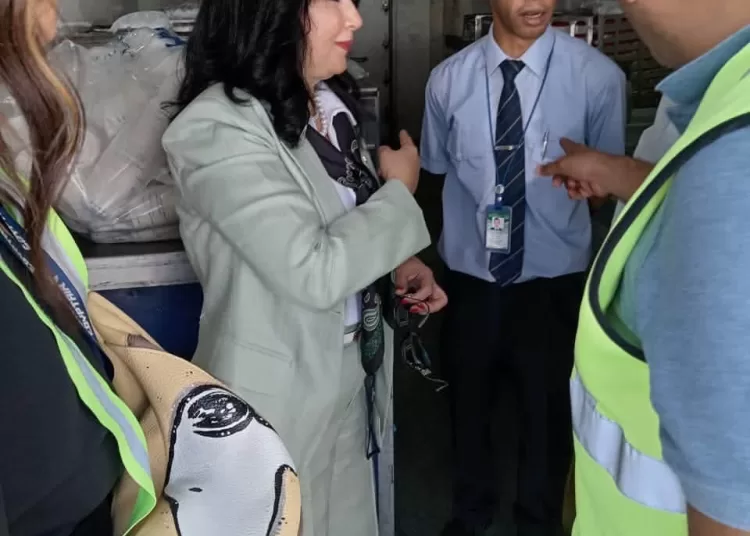 Soheir Moussa inspects operations at EgyptAir In-Flight Services 12 - Egyptian Gazette Soheir Moussa inspects operations at EgyptAir In-Flight Services 11 - Egyptian Gazette