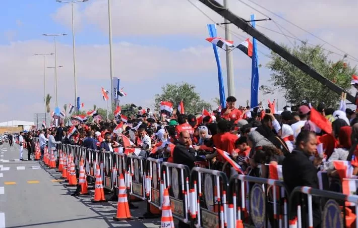 Egypt national team touches down in Alamein amid huge fan turnout 16 - Egyptian Gazette Egypt national team touches down in Alamein amid huge fan turnout 15 - Egyptian Gazette