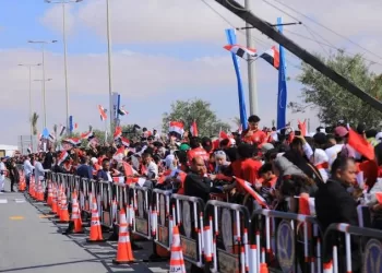 Egypt fans rally at El-Alamein Airport to welcome national team