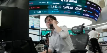 Oil prices slip, world shares mixed