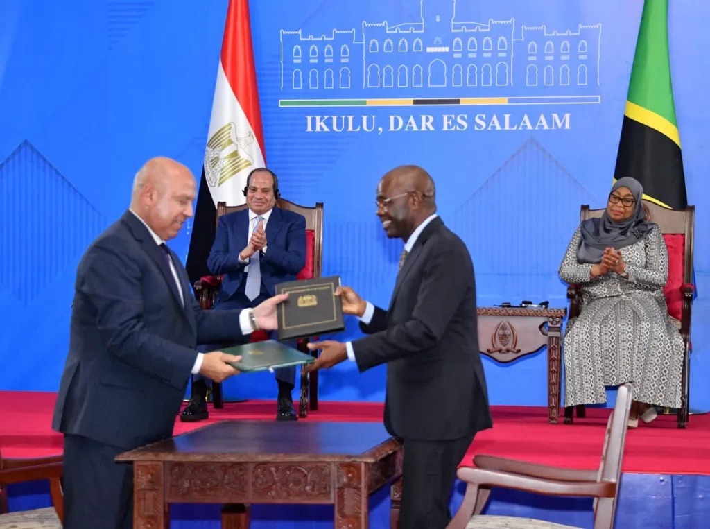President Sisi, Tanzania’s Hassan vow to deepen strategic partnership, expand economic co-operation 23 - Egyptian Gazette President Sisi, Tanzania’s Hassan vow to deepen strategic partnership, expand economic co-operation 22 - Egyptian Gazette