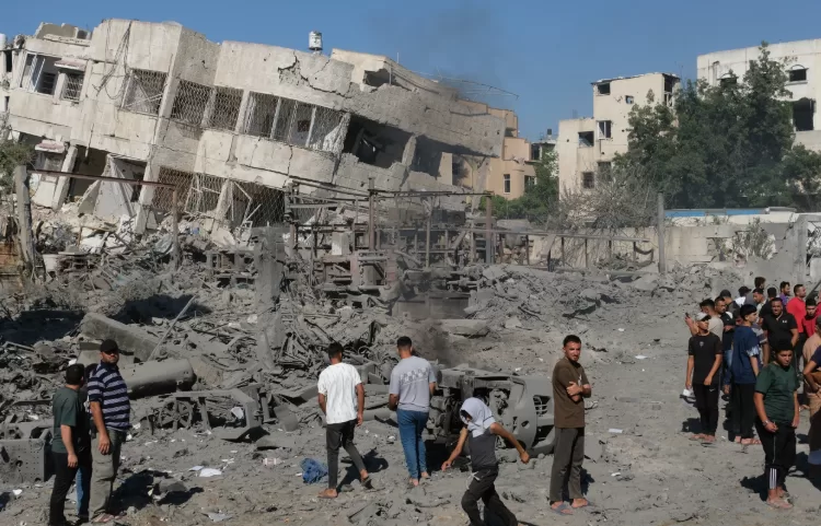 Israeli fire in Gaza kills 6 12 - Egyptian Gazette