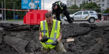 10 injured in Russian missile, drone strikes on Kyiv 1 - Egyptian Gazette 10 injured in Russian missile, drone strikes on Kyiv