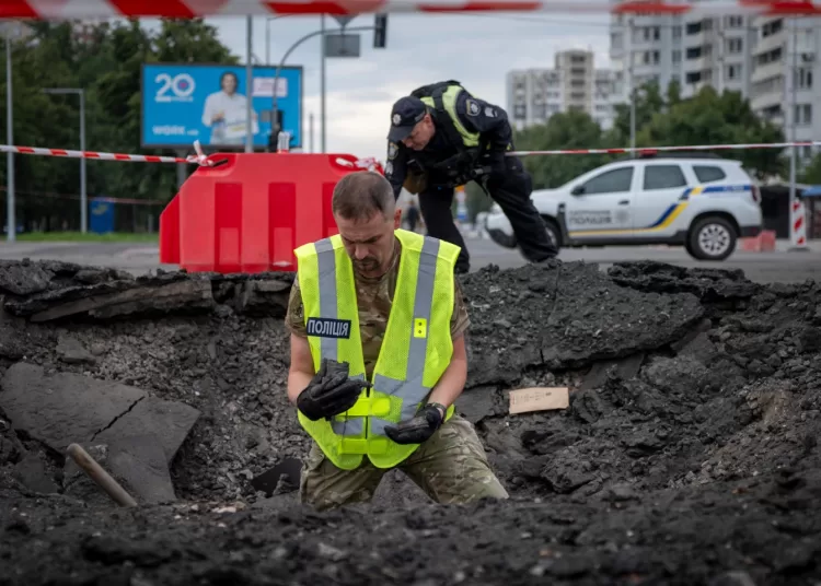 10 injured in Russian missile, drone strikes on Kyiv 12 - Egyptian Gazette 10 injured in Russian missile, drone strikes on Kyiv 11 - Egyptian Gazette