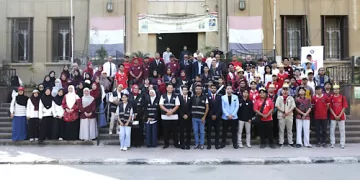 Egyptian, Indonesian youths join tree-planting drive at Al-Azhar University
