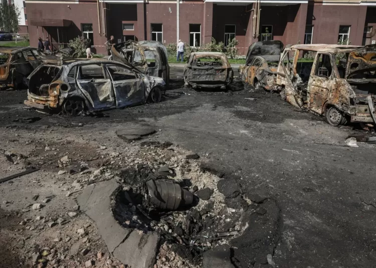 Russia strikes Ukraine's capital with waves of drones 12 - Egyptian Gazette