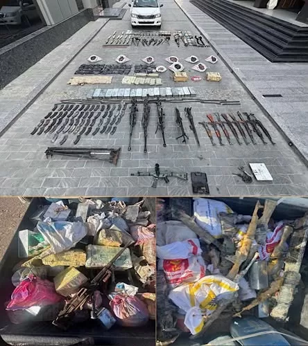 Egypt army foils arms smuggling attempts on southern borders 12 - Egyptian Gazette Egypt army foils arms smuggling attempts on southern borders 11 - Egyptian Gazette
