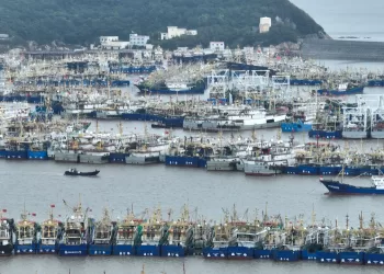 Typhoon Dolphin hits Japan’s Okinawa