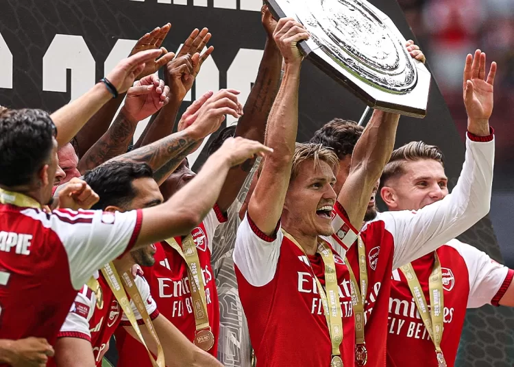 Arsenal stuns Man City to claim Community Shield 11 - Egyptian Gazette