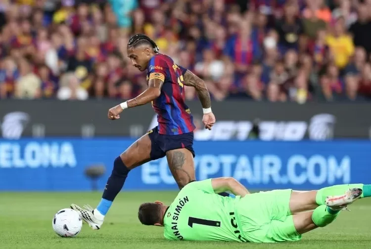 Raphinha, Lopez keep Barca rolling 11 - Egyptian Gazette