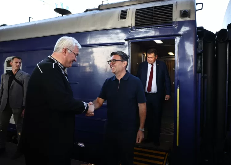 Burnham, EU leaders arrive in Kyiv  11 - Egyptian Gazette