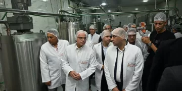 Investment, Labour Ministers inspect Benha Zone factories 1 - Egyptian Gazette Investment, Labour Ministers inspect Benha Zone factories