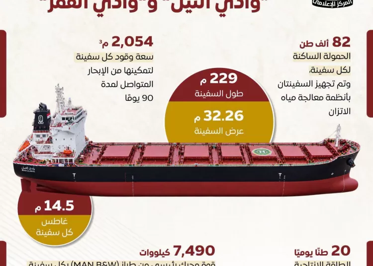 Two 82,000-tonne Kamsarmax vessels join Egypt’s nat'l fleet 10 - Egyptian Gazette