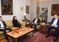 Egypt FM receives Churches for ME Peace delegation