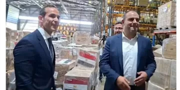 Egypt sends 10 tonnes of medicines to Lebanon 1 - Egyptian Gazette Egypt sends 10 tonnes of medicines to Lebanon