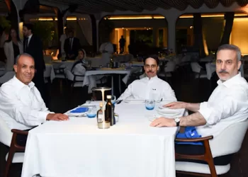 Egypt, Türkiye, Saudi Arabia FMs hold ‘brotherly’ meeting in El Alamein