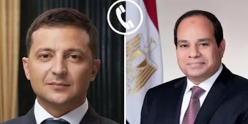 Sisi, Zelenskyy discuss trade, Middle East tensions, Ukraine war