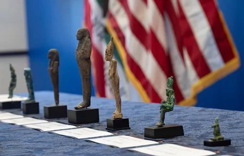 FBI returns 48 ancient artefacts to Egypt 14 - Egyptian Gazette