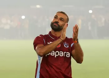 Mohamed Salah scores first Trabzonspor goal