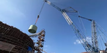 Egypt installs dry shielding for Unit 3 at El Dabaa nuclear plant