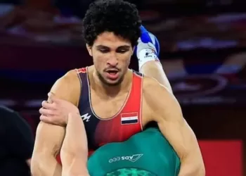 Mohamed Hassan wins wrestling gold at Taranto 2026