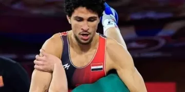 Mohamed Hassan wins wrestling gold at Taranto 2026