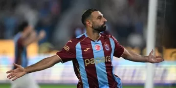 Salah scores to secure Trabzonspor 1st win in Super Lig