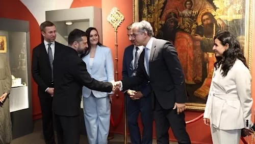UNESCO chief reaffirms solidarity with Ukraine during first official visit 12 - Egyptian Gazette UNESCO chief reaffirms solidarity with Ukraine during first official visit 11 - Egyptian Gazette