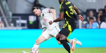 Messi returns as Miami ties Crew