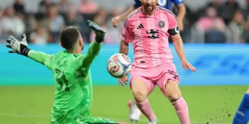 Messi hits 4 as Miami ends winless streak