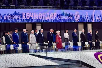 Egyptian deputy premier attends opening of World Nomad Games in Bishkek