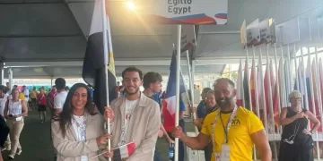El-Sayed, Osman lead Egypt’s delegation at Taranto 2026 opening ceremony