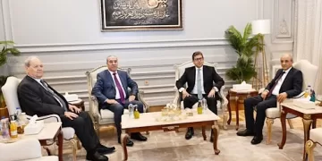 Egypt’s intelligence chief meets Palestinian Authority delegation
