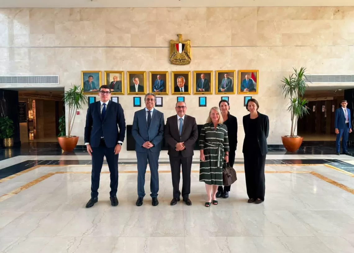 Egypt, UN officials discuss boosting humanitarian response in Gaza 11 - Egyptian Gazette