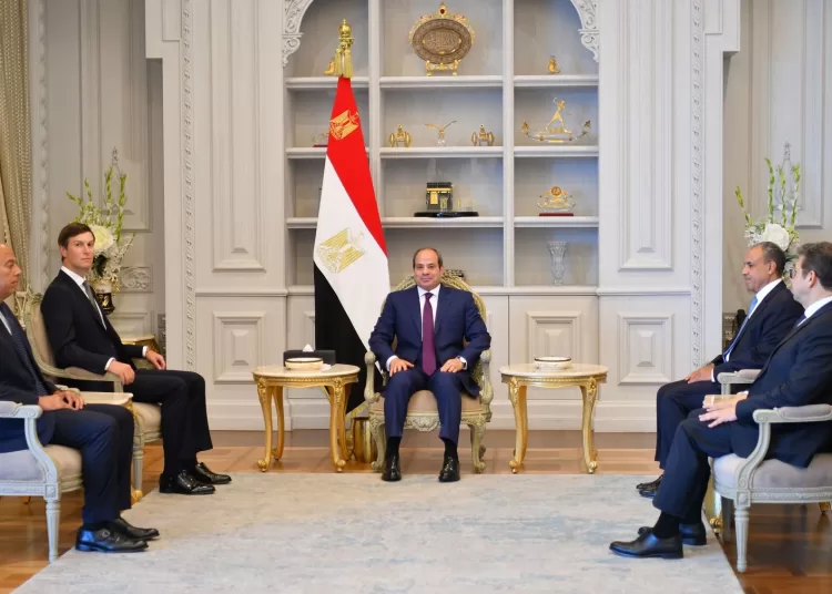 Sisi, Kushner discuss Gaza ceasefire and regional stability 12 - Egyptian Gazette