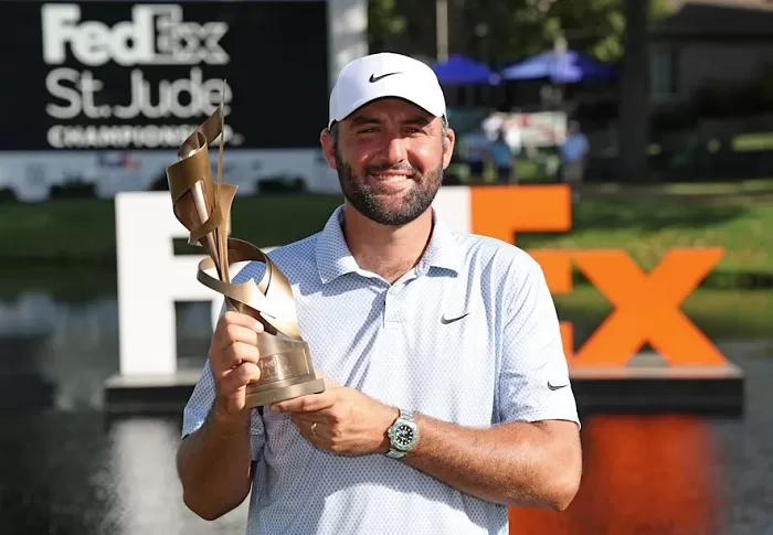 Scheffler dominates at FedEx St. Jude 11 - Egyptian Gazette Scheffler dominates at FedEx St. Jude 10 - Egyptian Gazette
