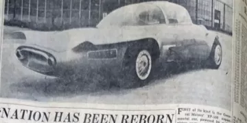 General Motors unveils experimental XP-500