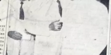 Krishna Menon meets President Nasser in Cairo