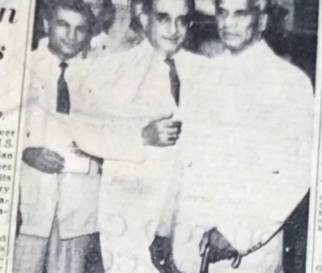 Krishna Menon meets President Nasser in Cairo 12 - Egyptian Gazette