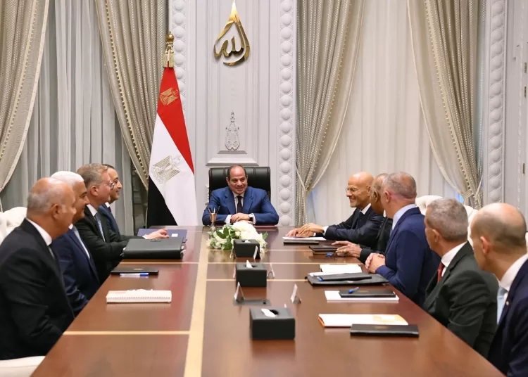 President Sisi, Eni CEO discuss expanding investments, increasing gas production 11 - Egyptian Gazette