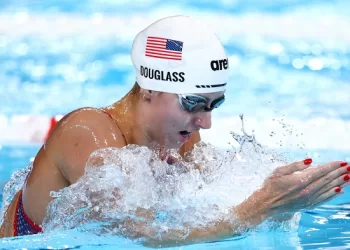 Douglass claims 50m gold in record rime