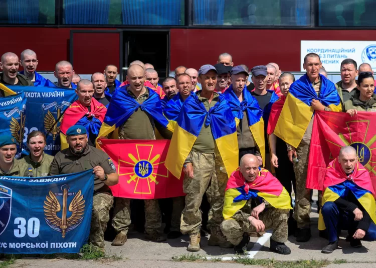 Russia, Ukraine swap 103 prisoners of war each 12 - Egyptian Gazette