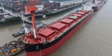 Two new Egyptian bulk carriers set sail from China 1 - Egyptian Gazette Transport