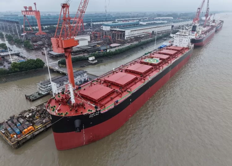 Two new Egyptian bulk carriers set sail from China 11 - Egyptian Gazette Transport