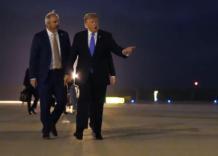 Trump: Hormuz deal possible by Wednesday 12 - Egyptian Gazette Trump