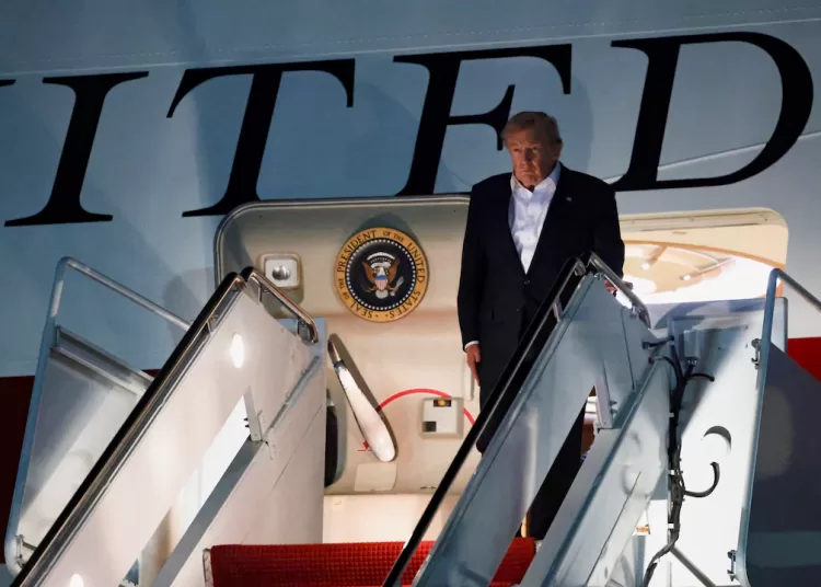 Trump says his plane faced 'greater risk' in secret flight change 12 - Egyptian Gazette