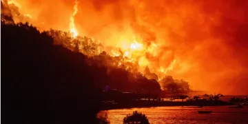 Wildfires continue to devastate Europe as thousands are forced to flee their homes