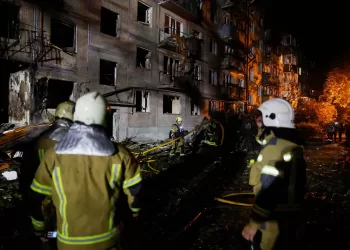 Russia hits Kyiv with ballistic missiles, drones