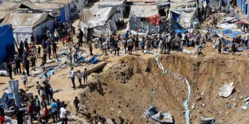 Israeli strikes kill two in Gaza, destroy medicine storage warehouses 1 - Egyptian Gazette Israeli strikes kill two in Gaza, destroy medicine storage warehouses