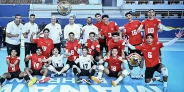 Egypt U17 volleyball starts Arab campaign with win 1 - Egyptian Gazette Egypt U17 volleyball starts Arab campaign with win